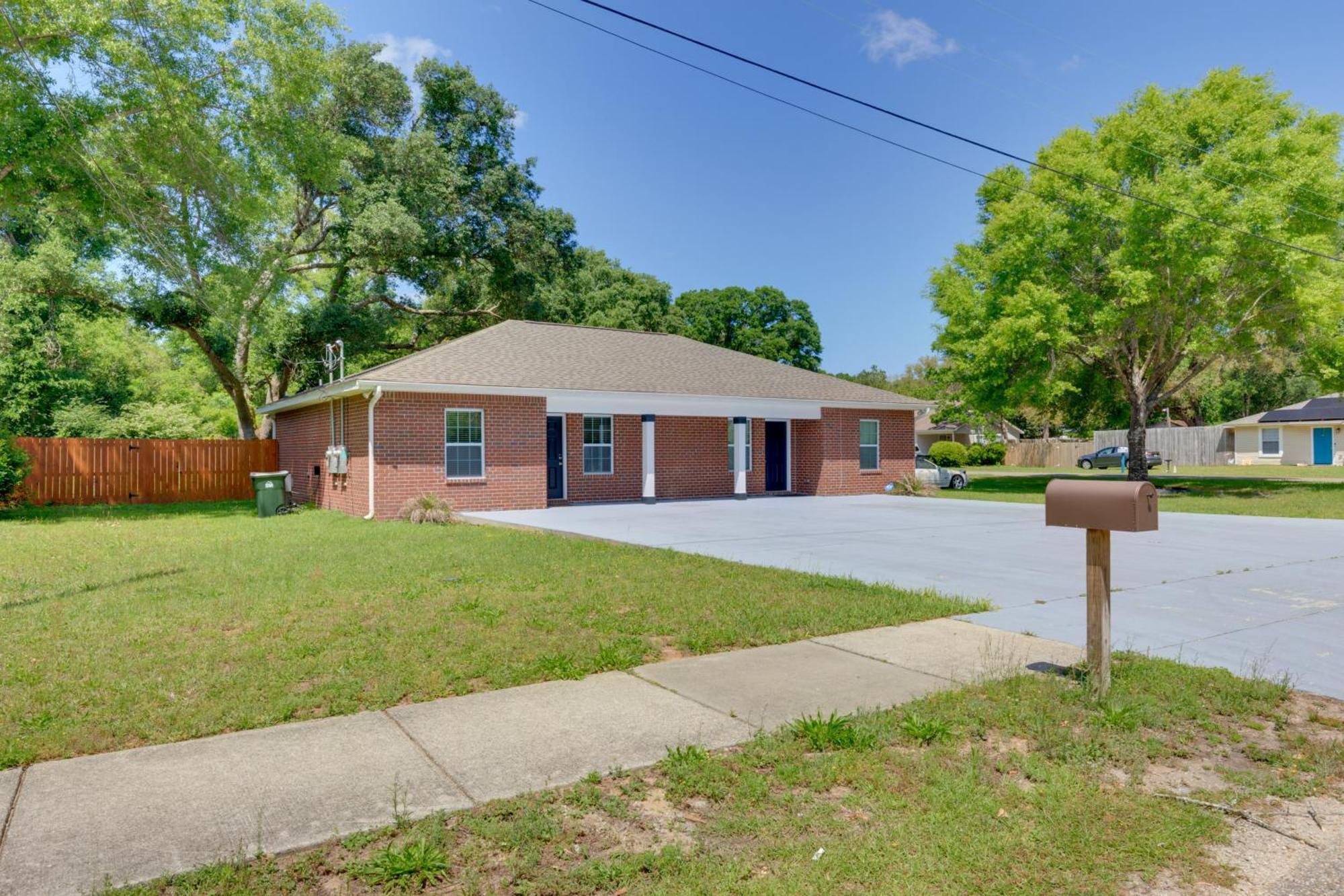 Ferienwohnung Dog-Friendly Pensacola Duplex About 7 Mi To Downtown Exterior foto